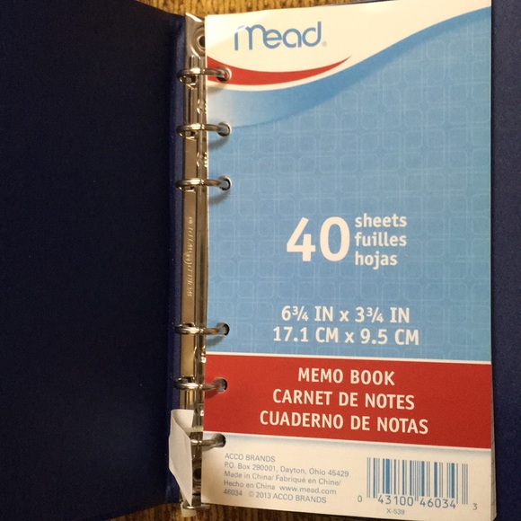Mead Office Mead Memo Book Poshmark